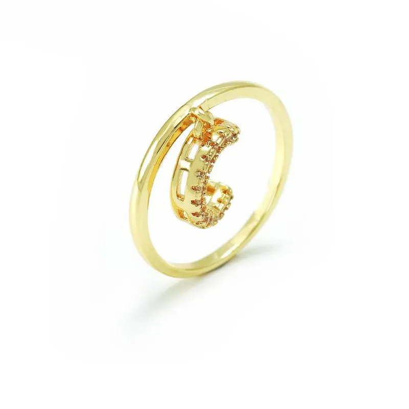Charm Grosse Bague Initiale