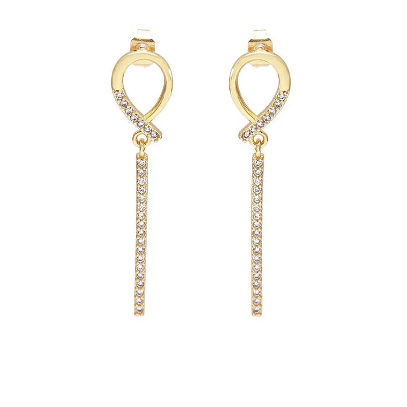 Boucles d'oreilles pendantes longues pour filles