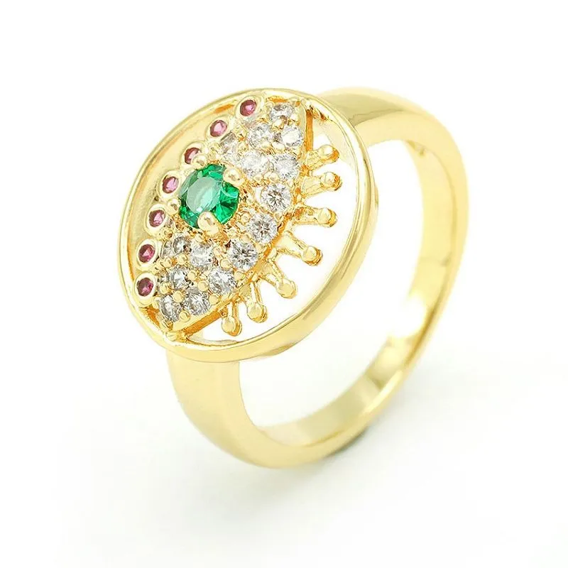 Bague Mauvais Œil Vintage